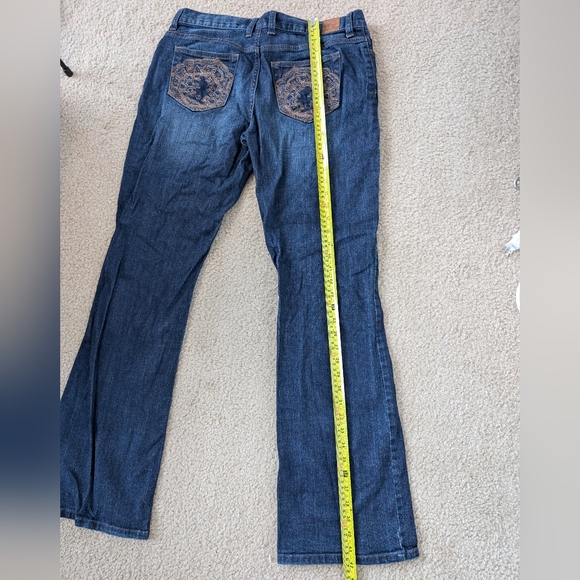 Disney Mickey Embroidered Straight Leg Jeans - Picture 12 of 14